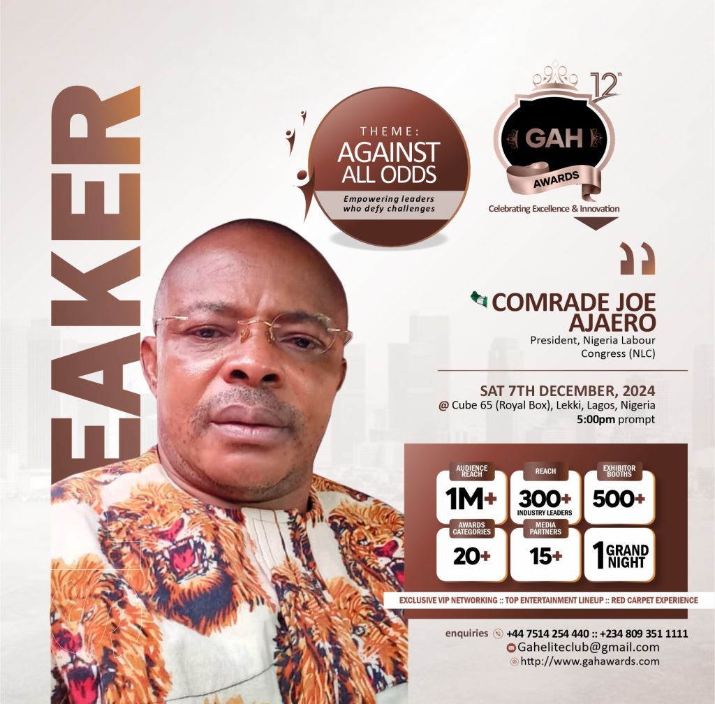 SPEAKER JOE AJERO