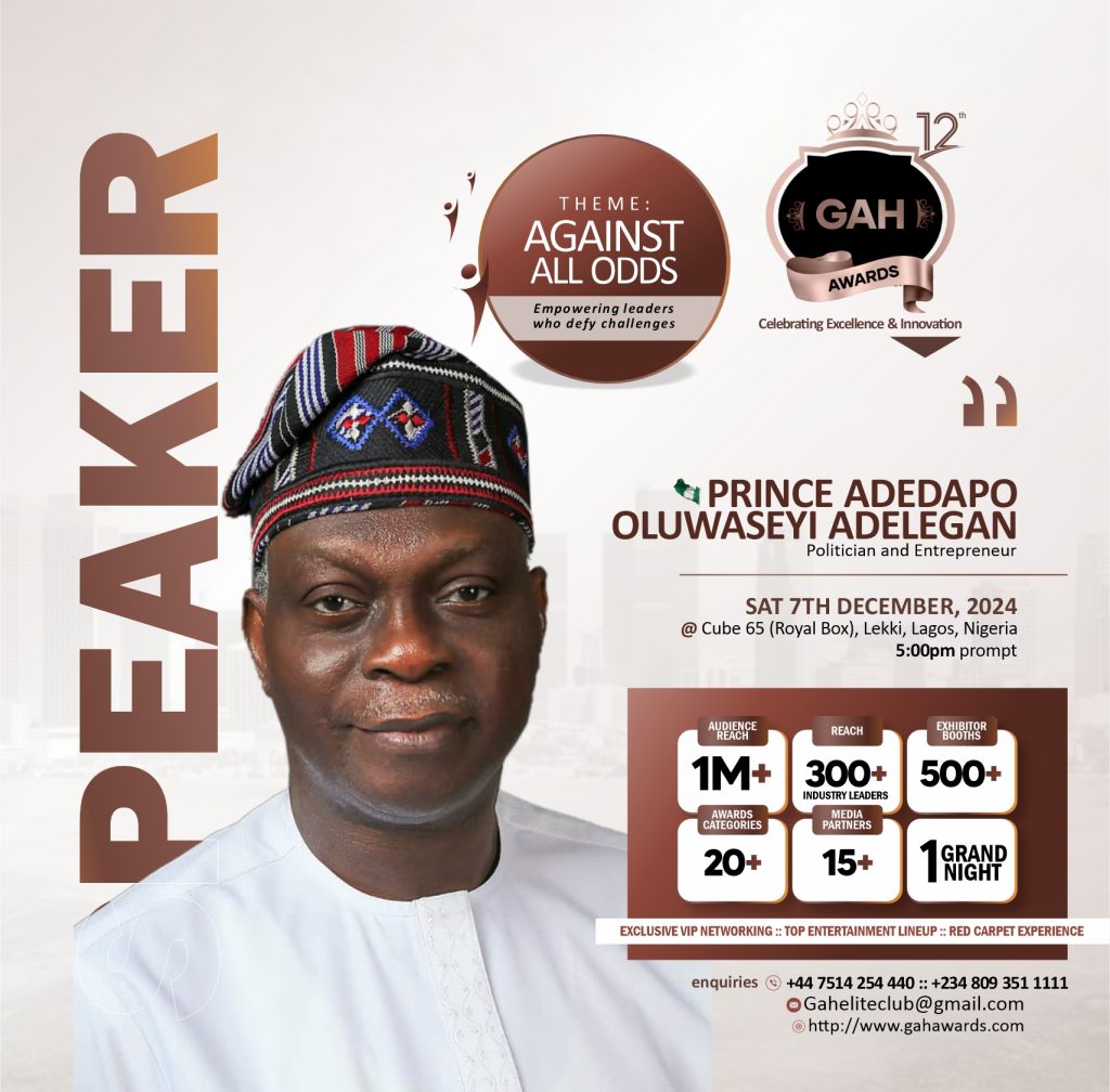 SPEAKERS PRINCE ADEDAPO